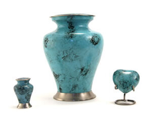 Glenwood Blue Marble (Alloy and Brass)