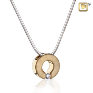 Omega (Gold) Ash Pendant