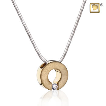 Omega (Gold) Ash Pendant