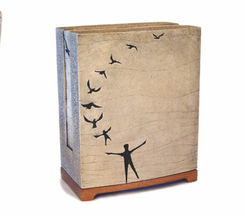 In Flight Adult Urn (stone)